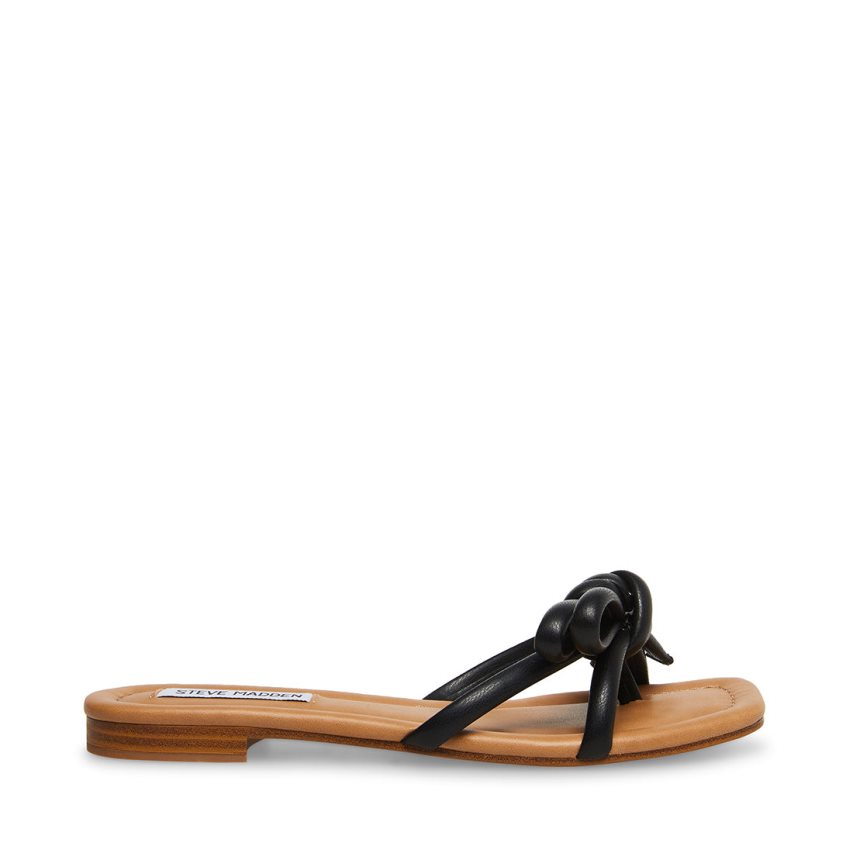 Sandalias de Diapositivas Steve Madden Maura Mujer Negras | ES EA368E